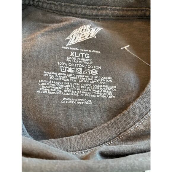 Mountain MTN Dew Racing Graphic T Shirt Tee 2024 Cotton Do The Dew Race Car XL - Picture 5 of 5